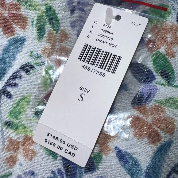 Anthropology Multicolor Floral Embellished Women's Skirt - Picture 9 of 9